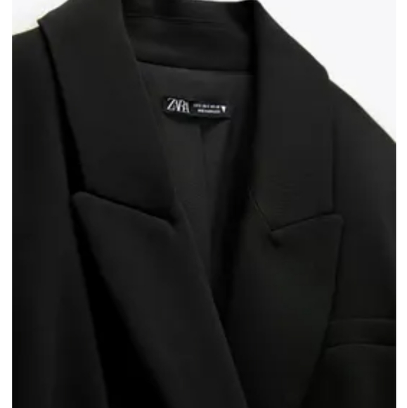 ZARA * Black Blazer Dress - Picture 8 of 10